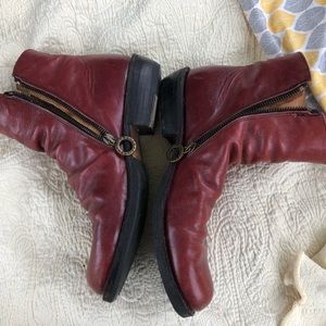 Fiorentini + Baker Chill Burgundy Boots 38 1/2